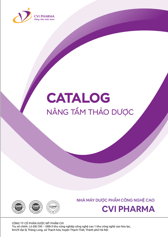 Catalog CVI Pharma (tiếng Việt)