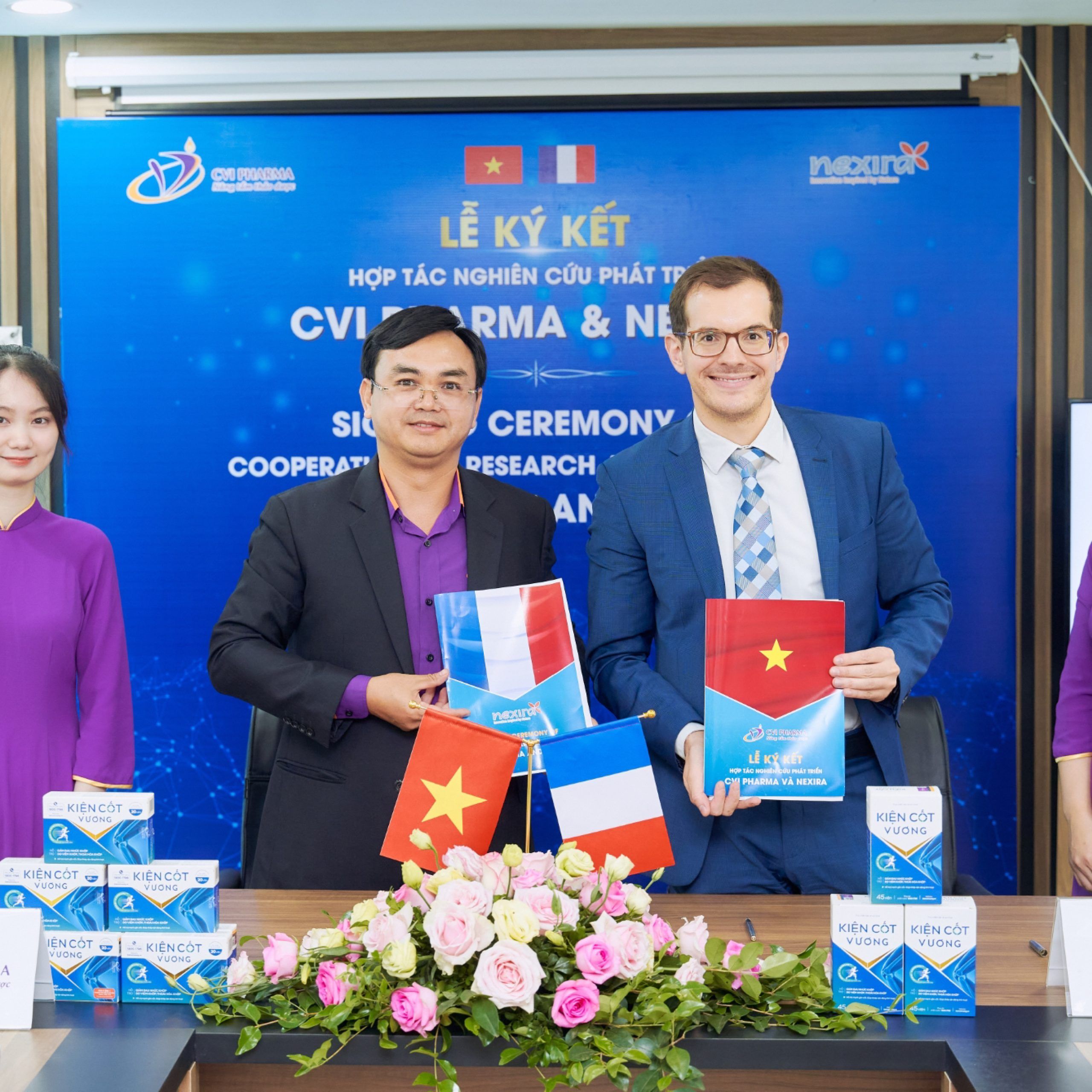 Lễ Ký kết CVI Pharma & Nexira 2022